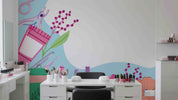 3D Salon Shop Beauty Salon Manicure Set Manicure Tools Wall Mural Wallpaper 11