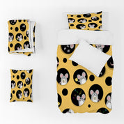 3D Mouse Cheese Round Note Quilt Cover Set Bedding Set Duvet Cover Pillowcase 1364