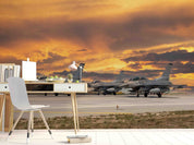 3D Anatolia Eagle Air Force Exercise 2021 F16 Fighter Wall Mural Wallpaper GD 5389- Jess Art Decoration