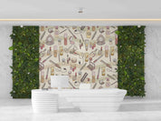 3D Salon Shop Beauty Salon Manicure Set Manicure Tools Wall Mural Wallpaper 34