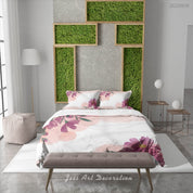 3D Floral Heronsbill Wave Point Quilt Cover Set Bedding Set Duvet Cover Pillowcase 304