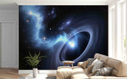 3D Space Stars Nebula Black Hole Wall Mural Wallpaper GD 4849- Jess Art Decoration