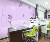 3D Salon Shop Beauty Salon Manicure Set Manicure Tools Wall Mural Wallpaper 67
