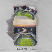 3D Werder Bremen Football Field Spectator Seats Quilt Cover Set Bedding Set Duvet Cover Pillowcase 762