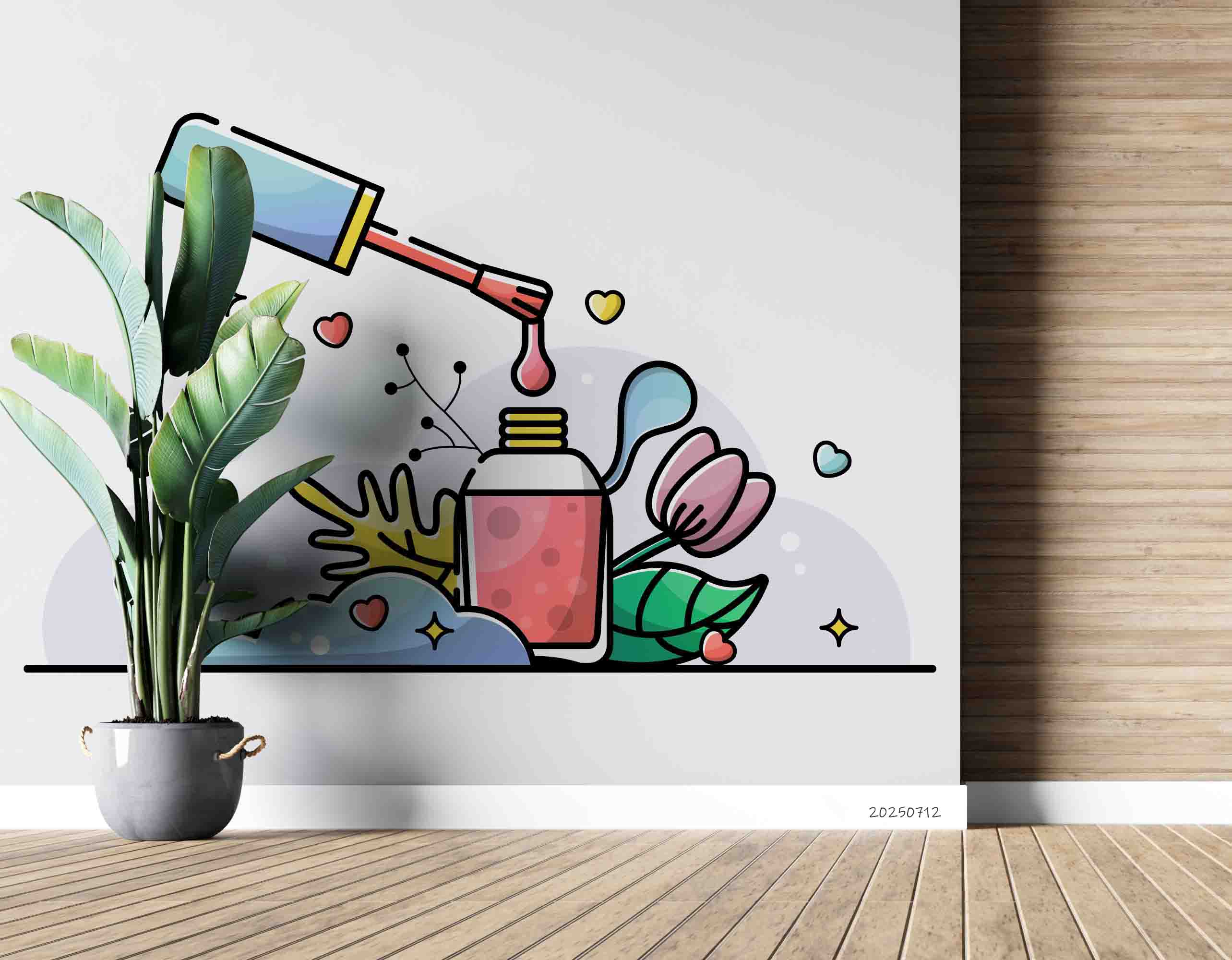 3D Salon Shop Beauty Salon Nail Salon Wall Mural Wallpaper 23