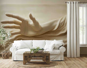 3D Art Sculpture Hand Pattern Wallpaper Wall Mural Wall Decor Wall Art Wall Sticker Remoable Wallpaper LQH