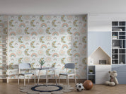 3D Spring Rainbow Moon Sun Bird Floral Wall Mural Wallpaper GD 4005- Jess Art Decoration