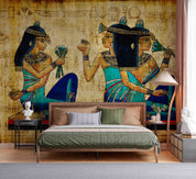 3D Traditional Egyptian Parchemnt Wallpaper Wall Mural Wall Decor Wall Art Wall Sticker Remoable Wallpaper LQH 2