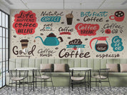 3D Coffee Shop Illustration Wall Mural Wallpaper GD 5511- Jess Art Decoration