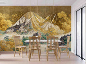 3D Japanese Nature Asian Culture Mountains Rocks Wall Mural Wallpaper GD 3047- Jess Art Decoration