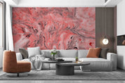 3D Abstract Damaskeen Wave Pink Wall Mural Wallpaper YXL 592