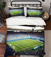 3D Rome Football Field Spectator Seats Quilt Cover Set Bedding Set Duvet Cover Pillowcase 864