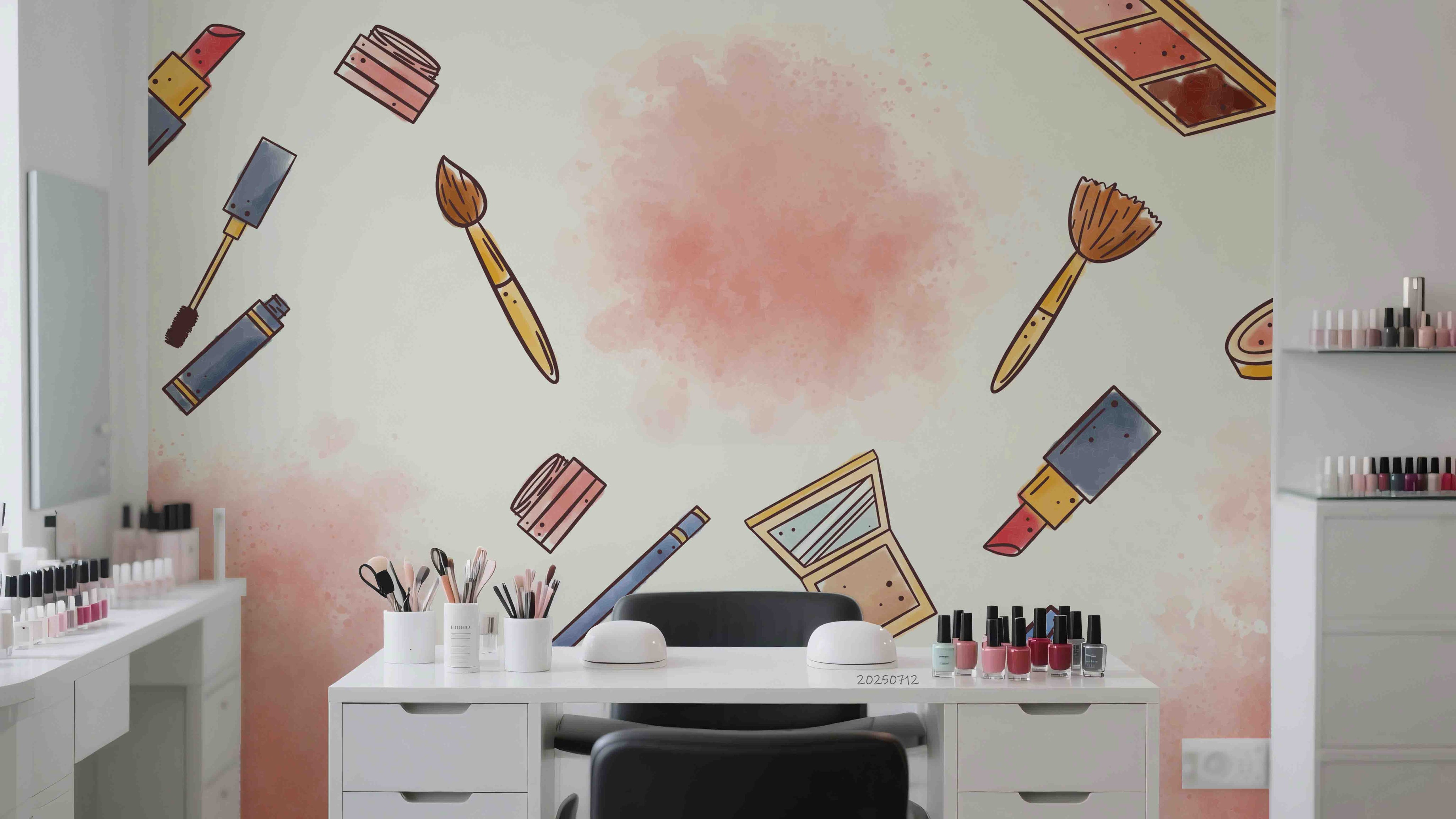 3D Salon Shop Beauty Salon Wall Mural Wallpaper 4