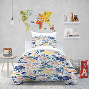 3D Floral Leaf Wildflower Quilt Cover Set Bedding Set Duvet Cover Pillowcase 1414