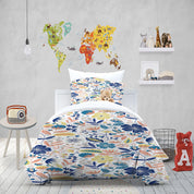 3D Floral Leaf Wildflower Quilt Cover Set Bedding Set Duvet Cover Pillowcase 1414