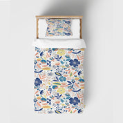 3D Floral Leaf Wildflower Quilt Cover Set Bedding Set Duvet Cover Pillowcase 1414