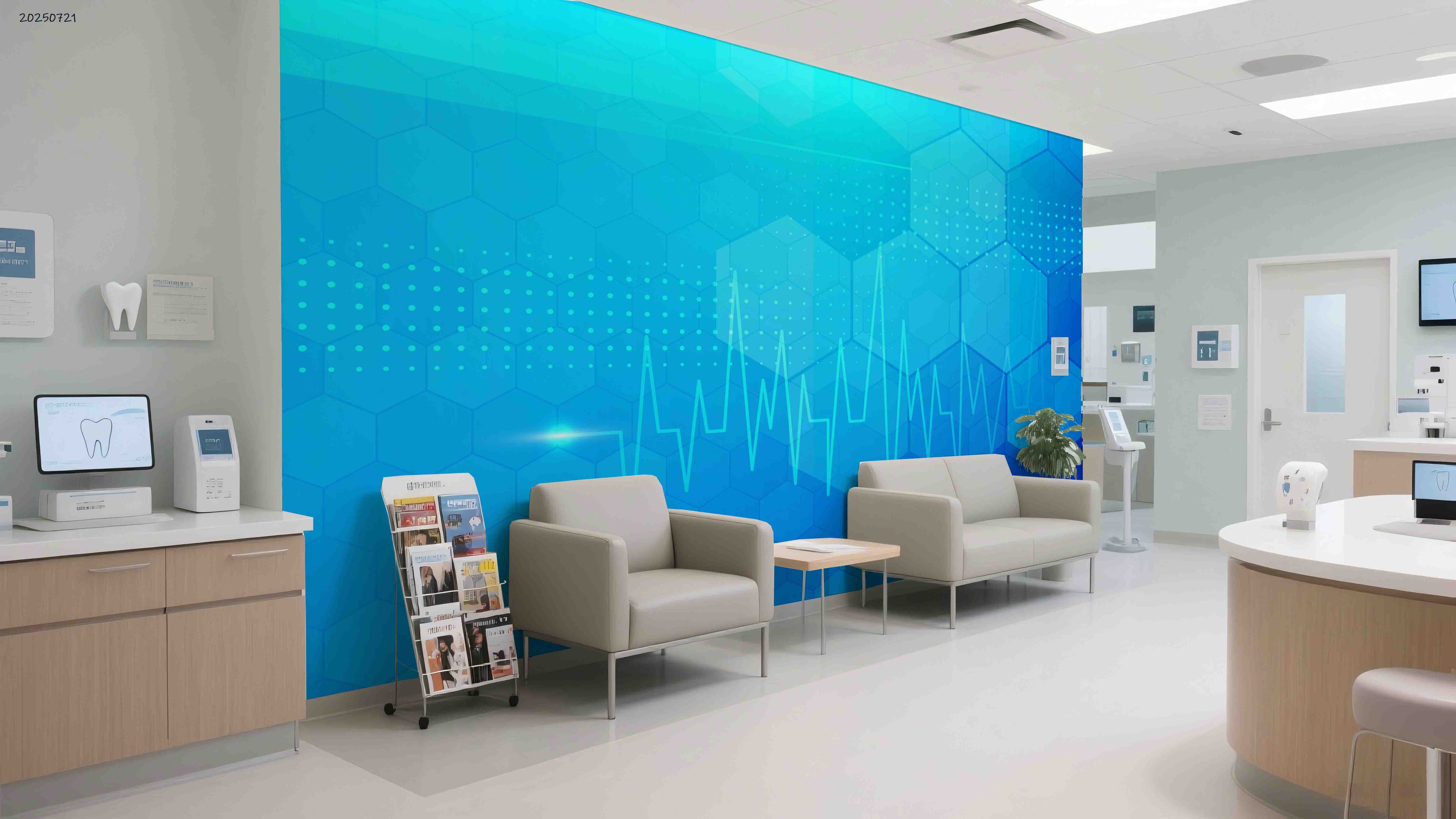 3D Clinic Hospital Rehabilitation Center Health Wall Mural Wallpaper 9
