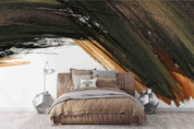 3D Abstract Brown Graffiti Wallpaper Wall Mural Wall Decor Wall Art Wall Sticker Remoable Wallpaper LQH 11