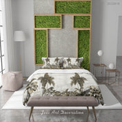 3D Selva Forest Tree Leaf Quilt Cover Set Bedding Set Duvet Cover Pillowcase 708