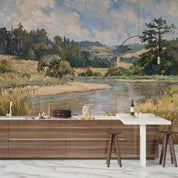 3D Nature Landscape Oil Painting Wallpaper Wall Mural Wall Decor Wall Art Wall Sticker Remoable Wallpaper LQH