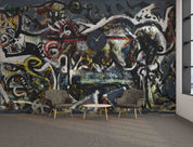3D Artist's Abstract Painting Graffiti Artwork Wallpaper Wall Mural Wall Decor Wall Art Wall Sticker Remoable Wallpaper 37