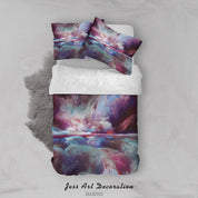 3D Graffiti Ripple Wave Colours Quilt Cover Set Bedding Set Duvet Cover Pillowcase 620