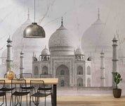 3D Taj Mahal India Agra Mausoleum Wall Mural Wallpaper GD 4786- Jess Art Decoration