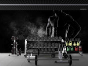 3D Gym Fitness Wall Mural Wallpaper 9