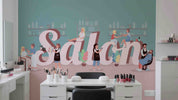 3D Salon Shop Beauty Salon Barber Shop Manicure Set Wall Mural Wallpaper 19