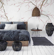 3D Plum Blossom Branch minimal plum blossom mural wall mural wallpaper for bedroom