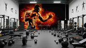 3D Gym Fitness Boxing Wall Mural Wallpaper 8