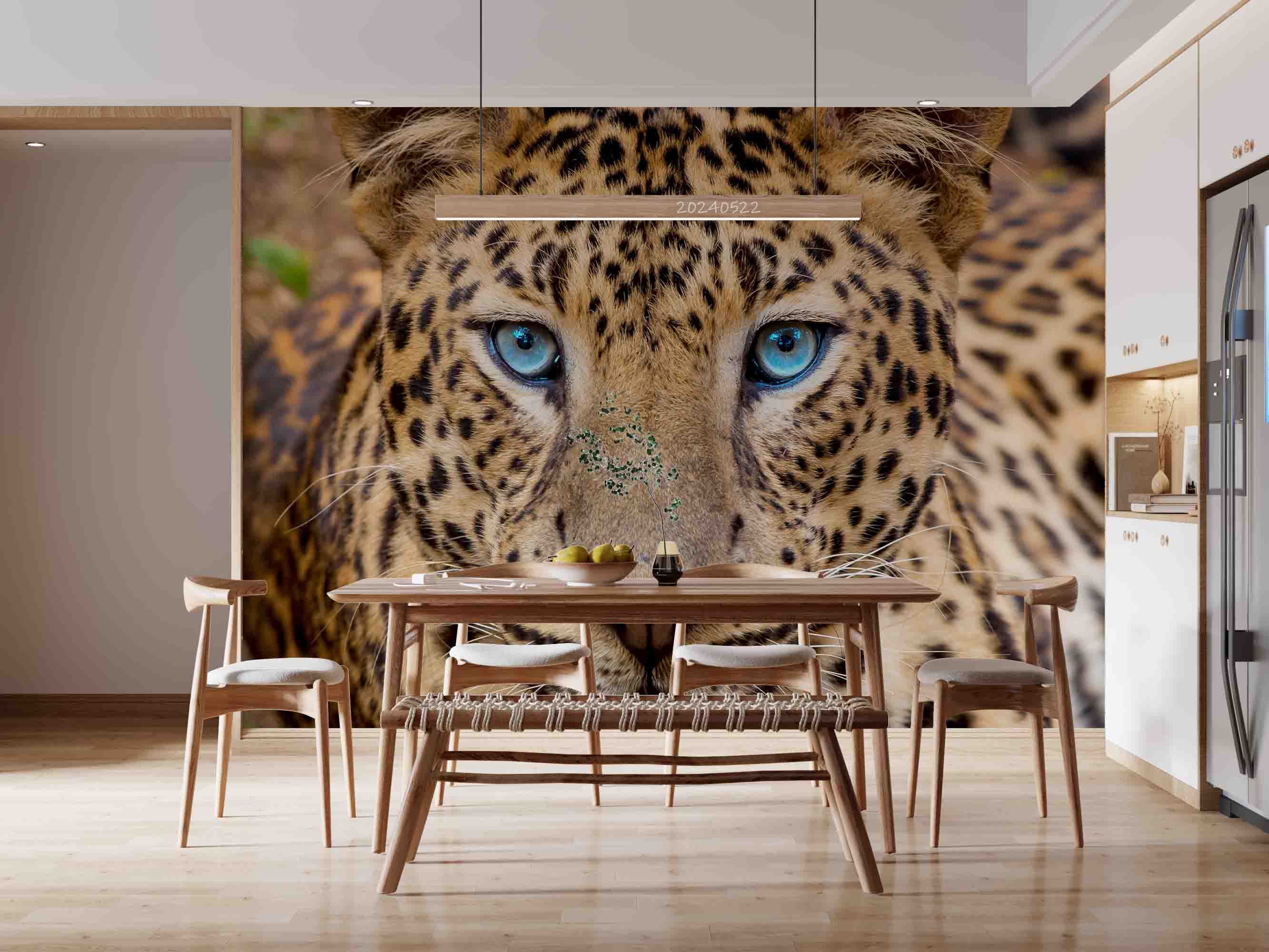 3D Animal Tiger Leopard Print Wall Mural Wallpaper YXL 507