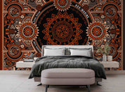 3D Mechanical Mandala Gear Pipe Steampunk Wallpaper Wall Mural Wall Decor Wall Art Wall Sticker Remoable Wallpaper
