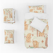 3D Tree Elephant Floral Sun Quilt Cover Set Bedding Set Duvet Cover Pillowcase 1428