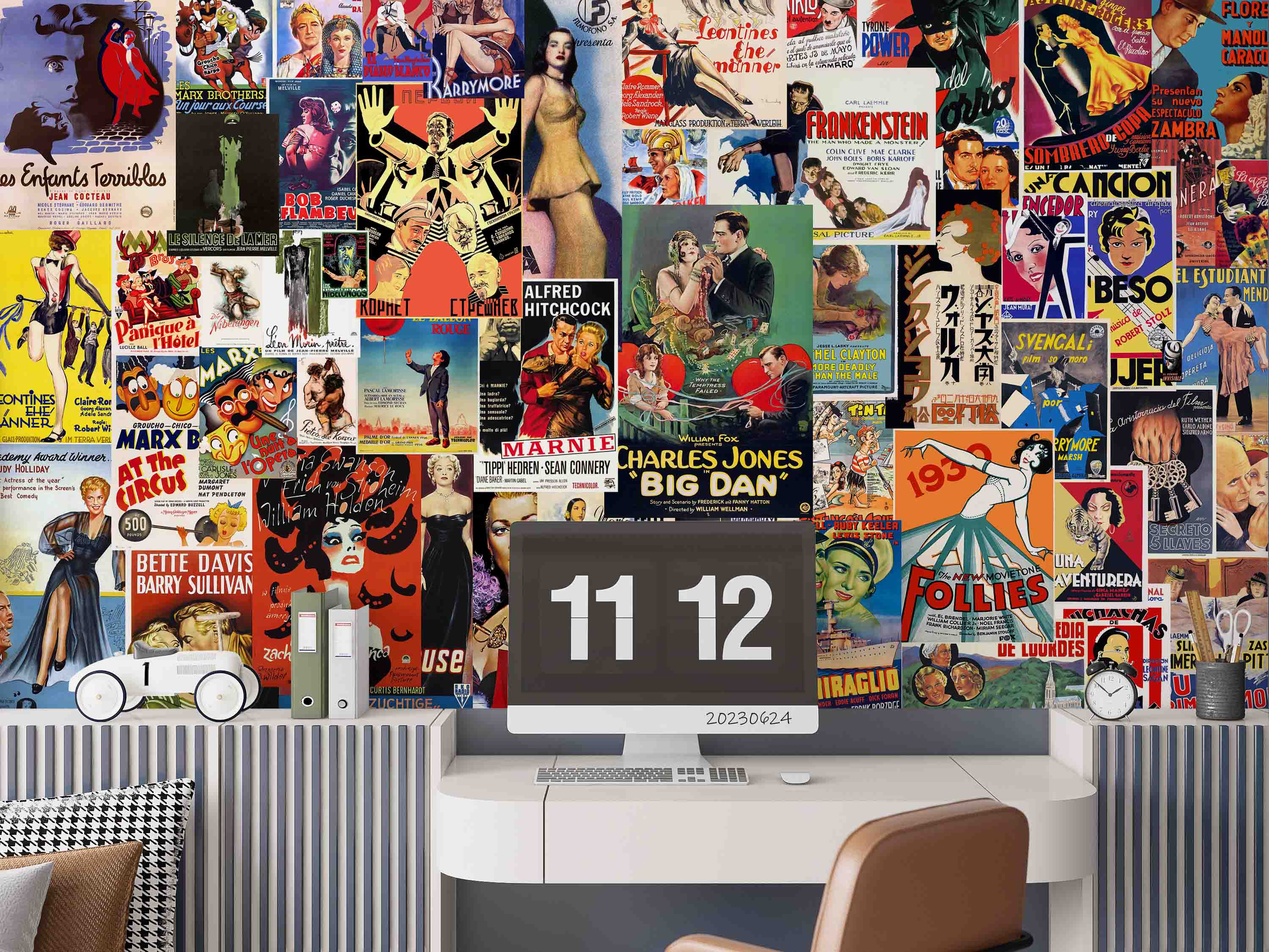 3D Movie Poster Wall Mural Wallpaper YXL 23- Jess Art Decoration