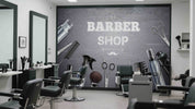 3D Salon Shop Beauty Salon Barber Shop Wall Mural Wallpaper 64