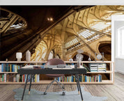 3D Basilica St. Vitus Cathedral Prague Czech Republic Wall Mural Wallpaper GD 3153- Jess Art Decoration