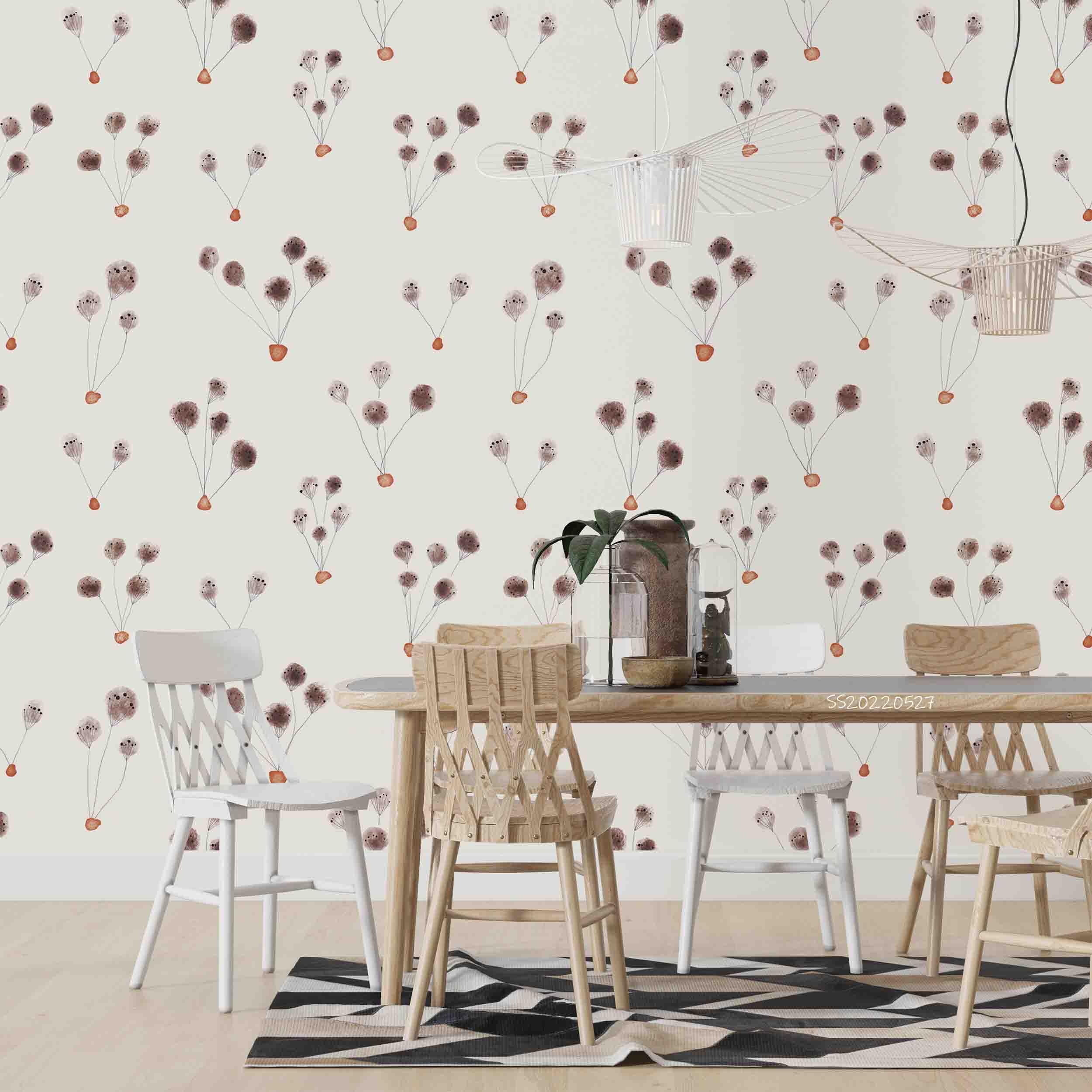 3D Watercolor Autumn Colorful Seed Texture Wall Mural Wallpaper GD 4173- Jess Art Decoration