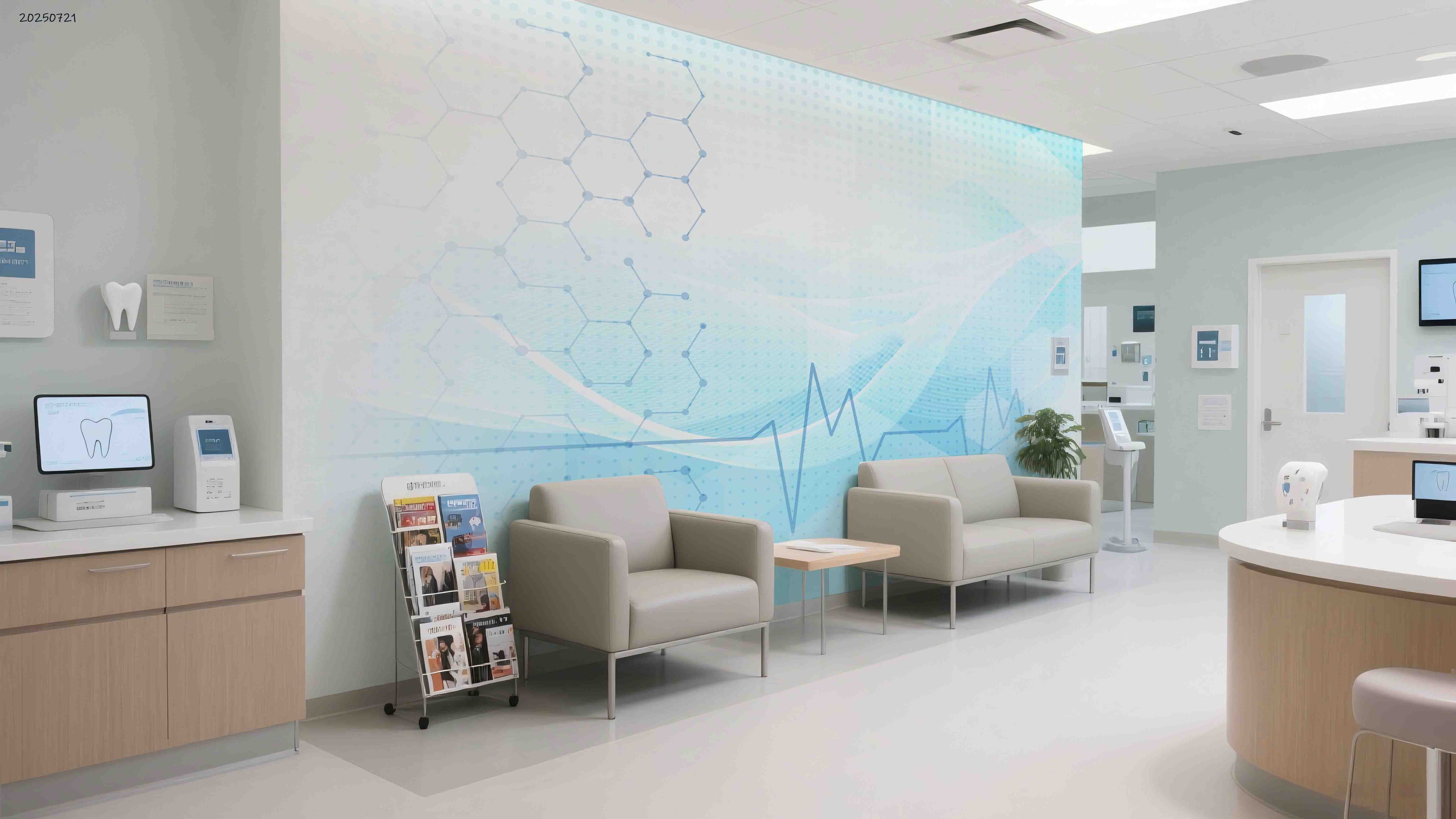 3D Clinic Hospital Rehabilitation Center Medical Healthcare Wall Mural Wallpaper 25