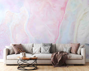 3D Abstract Damaskeen Float Wave Wall Mural Wallpaper YXL 608