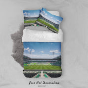 3D Werder Bremen Football Field Spectator Seats Cloud Sky Quilt Cover Set Bedding Set Duvet Cover Pillowcase 768