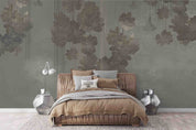 3D Abstract Gray Leaf Wallpaper Wall Mural Wall Decor Wall Art Wall Sticker Remoable Wallpaper LQH