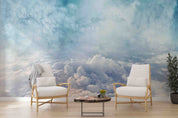3D Sky Cloud View Wall Mural Wallpaper GD 4475- Jess Art Decoration