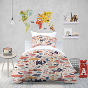 3D Cat Floral Umbrella Bird Duck Quilt Cover Set Bedding Set Duvet Cover Pillowcase 1449