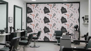 3D Salon Shop Beauty Salon Barber Shop Pattern Wall Mural Wallpaper 55