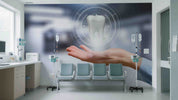 3D Clinic Hospital Rehabilitation Center Medical Healthcare Dental Stomatology Wall Mural Wallpaper 36