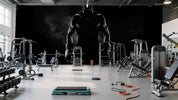 3D Gym Fitness Dumbbell Wall Mural Wallpaper 10
