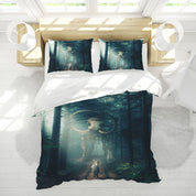 3D Forest Monster Tree Child Quilt Cover Set Bedding Set Duvet Cover Pillowcases 1202