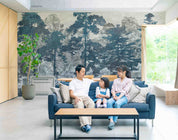 3D Pine Forest Oil Painting Wall Mural Wallpaper GD 4141- Jess Art Decoration