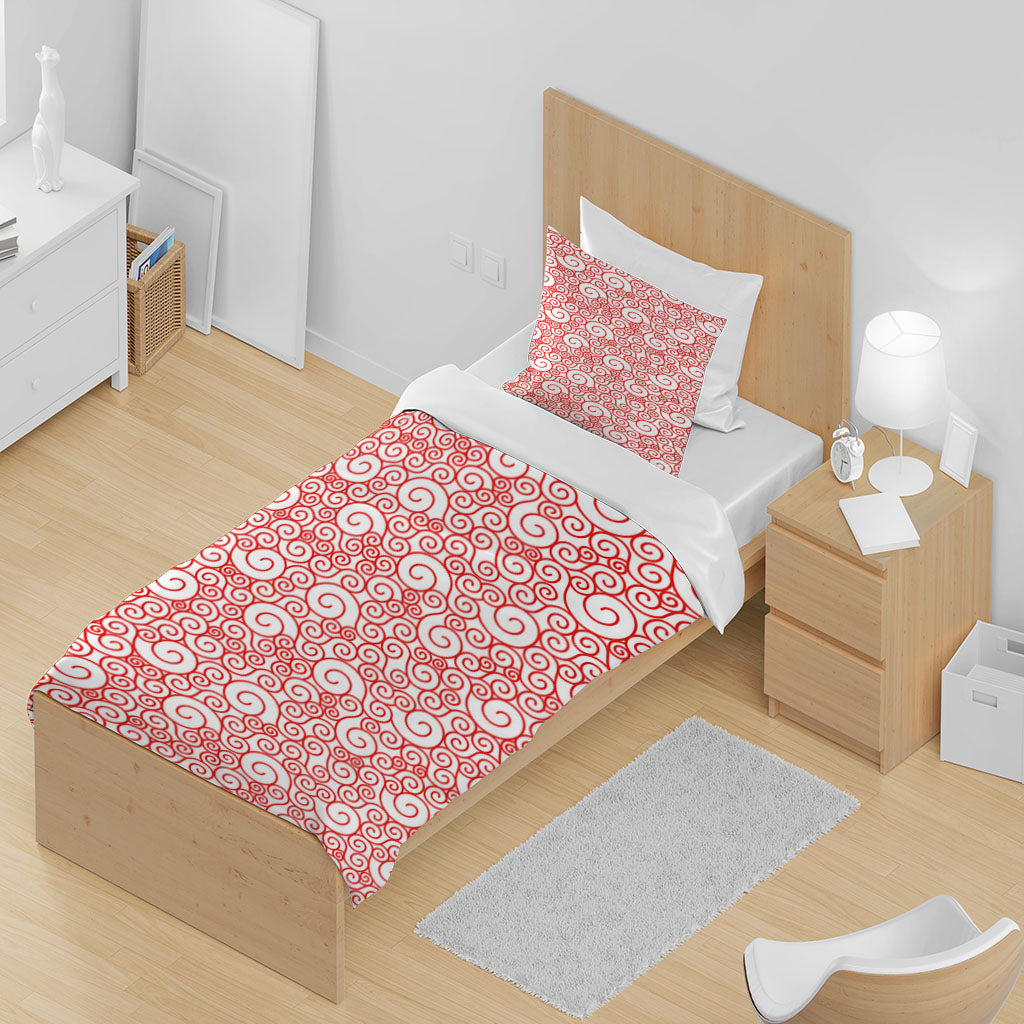 3D Line Round Figure Quilt Cover Set Bedding Set Duvet Cover Pillowcase 1453